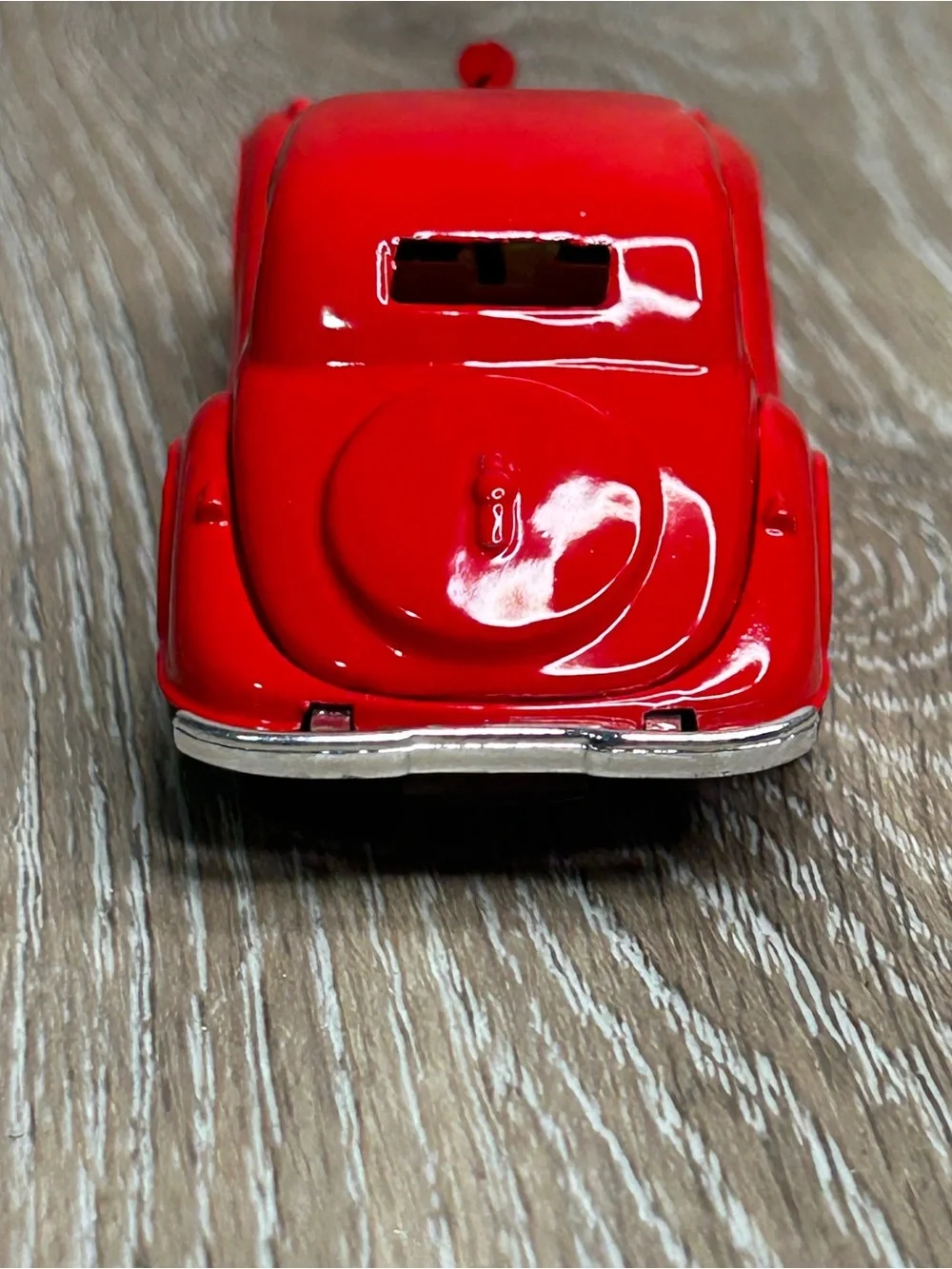 Vintage Red 1930s Roadster Diecast Model Car 1:38 Scale SS 4718 Collectible⁠